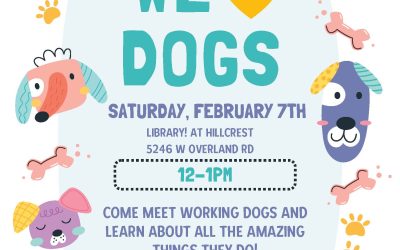 We Heart Dogs with the Boise Public Library!